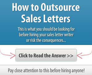 sales letter outsource sidebar